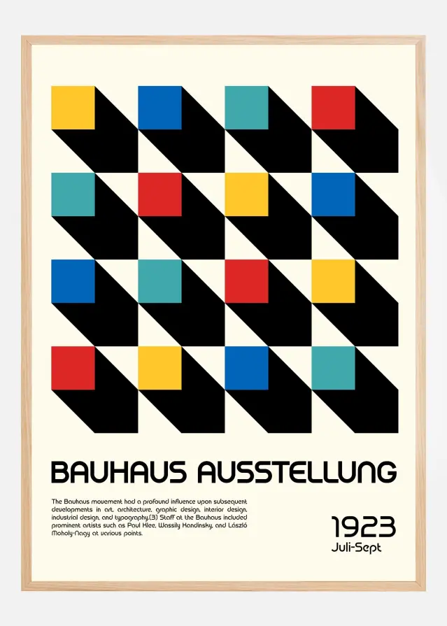 Bauhaus Ausstellung Juliste