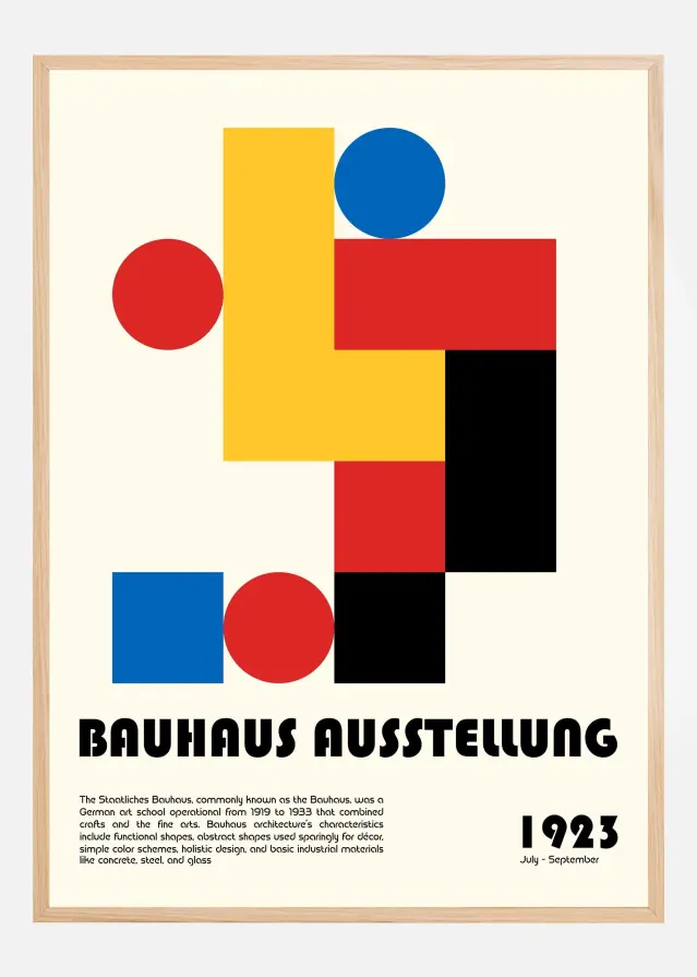 Bauhaus Ausstellung Juliste