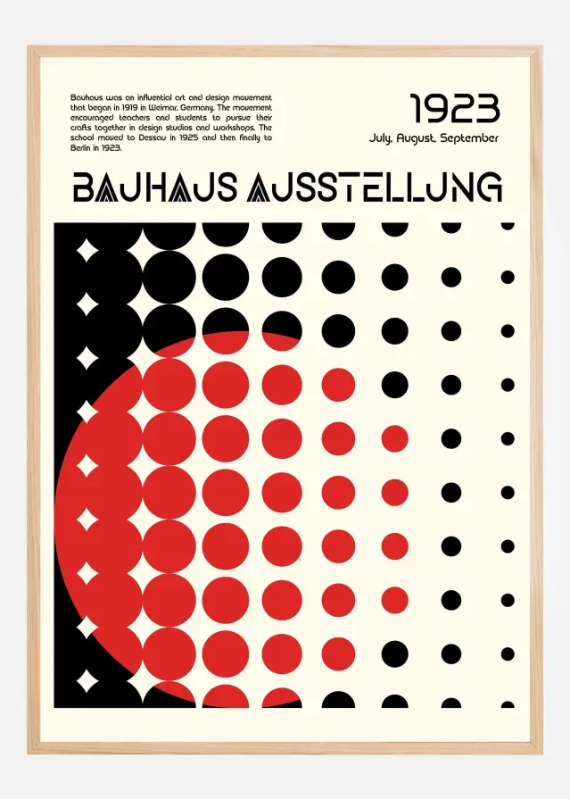 Bauhaus Ausstellung Juliste