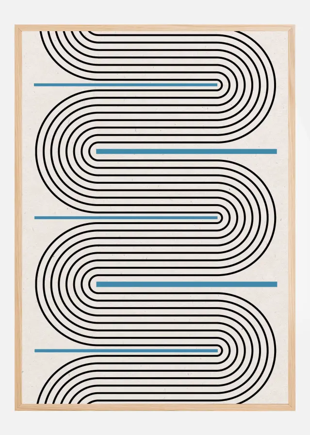 Modern Contemporary Balance No.4 Juliste