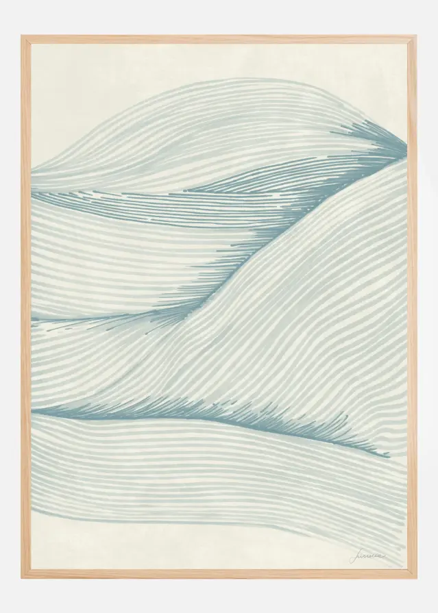 Ocean in lines 02 Juliste