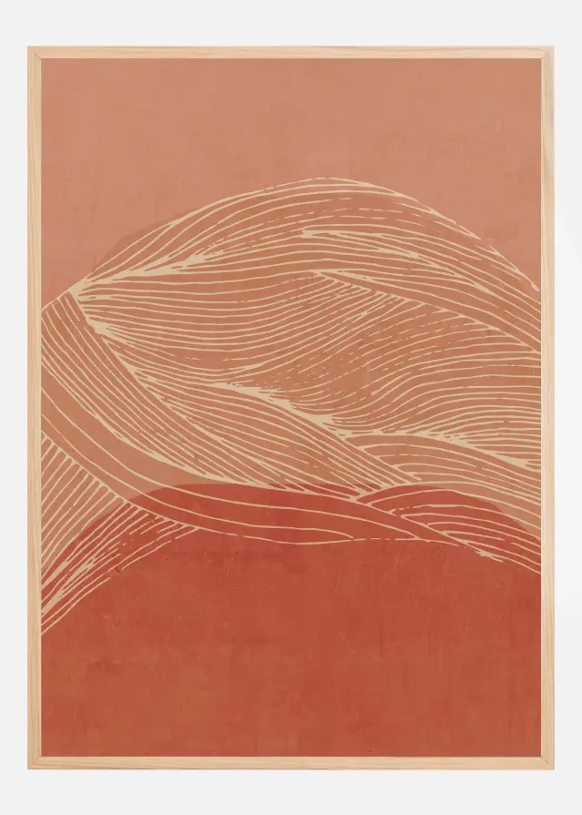 Abstract From the road Juliste