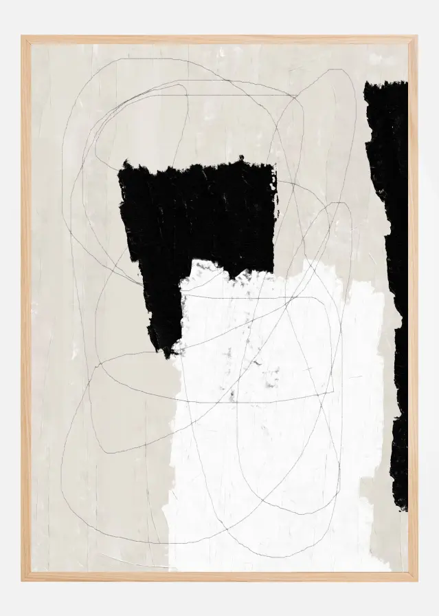 Abstract Oil Painting Juliste