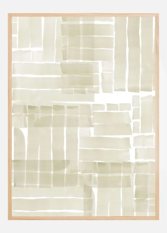 Neutral Tangle Grid 1 Juliste