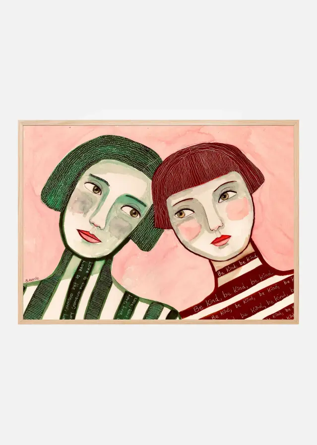 Best friends Juliste