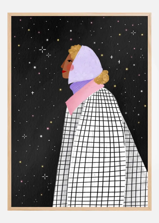 The Lady with the stars Juliste