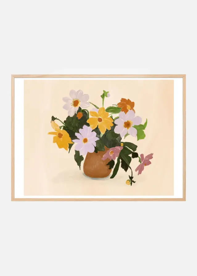 Pandcsummerflowers Copy Juliste