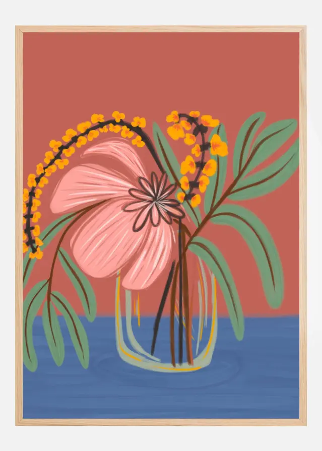 Earthen Blossom Juliste