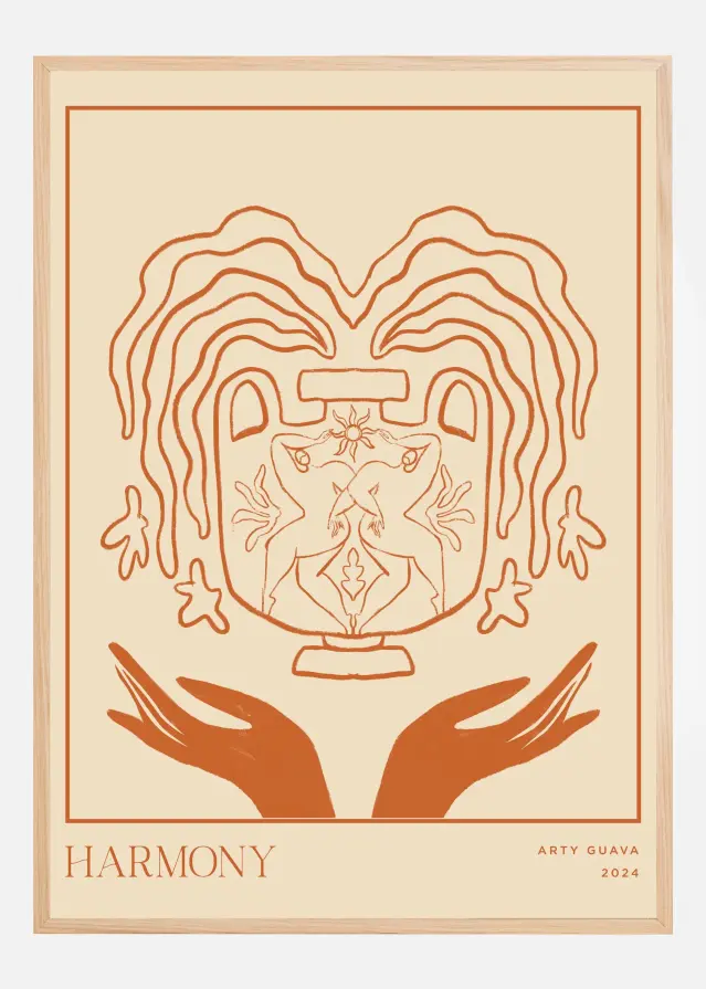 Vessel Collection : Harmony (LineArt) Juliste