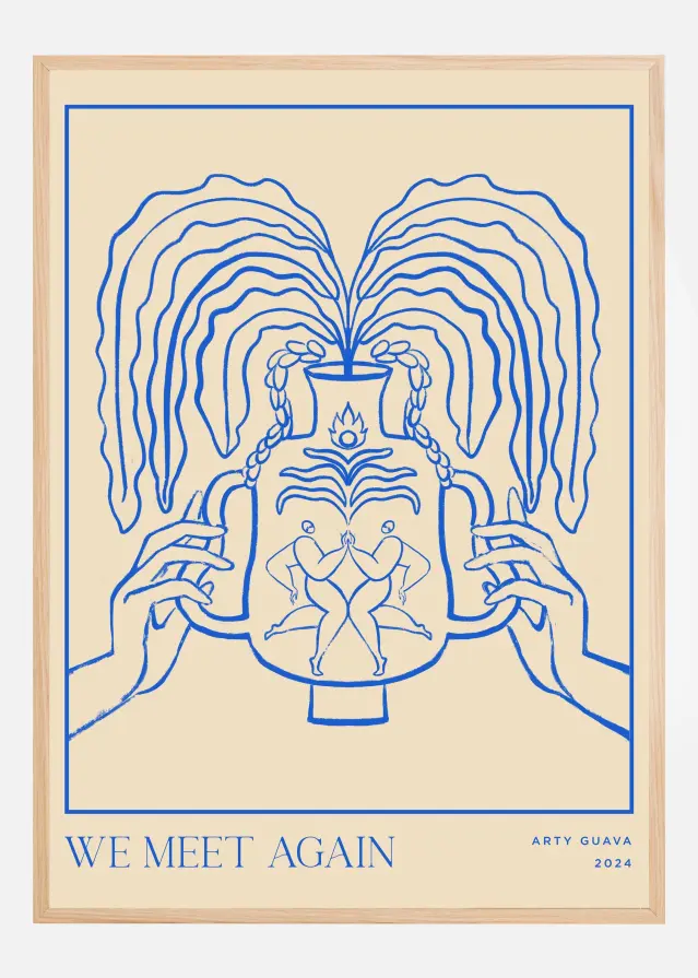 Vessel Collection : We Meet Again (LineArt) Juliste