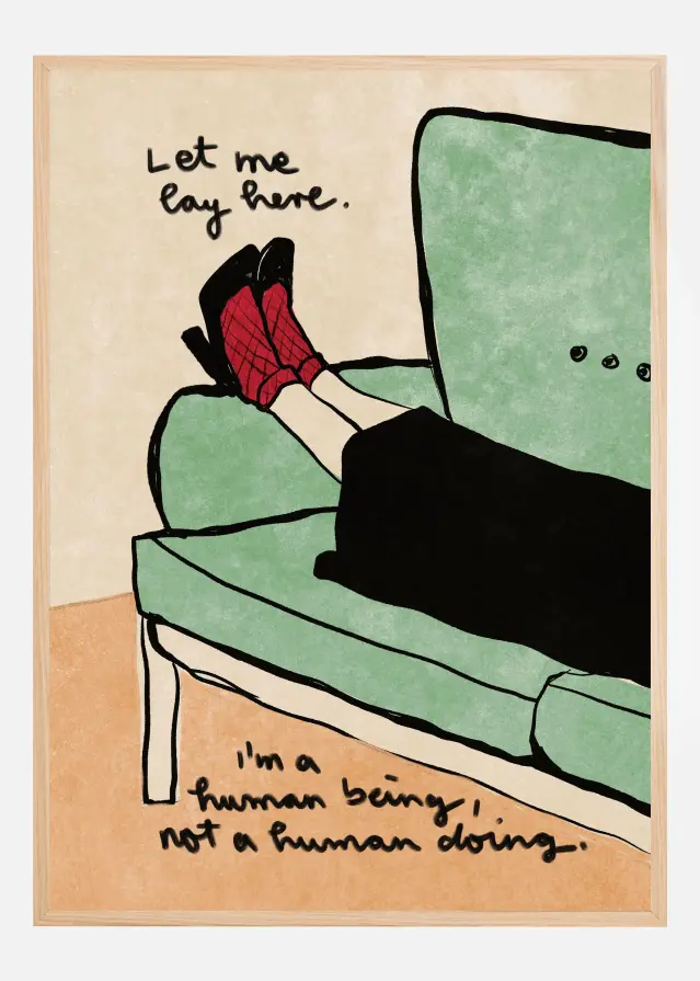 Let me lay here Juliste