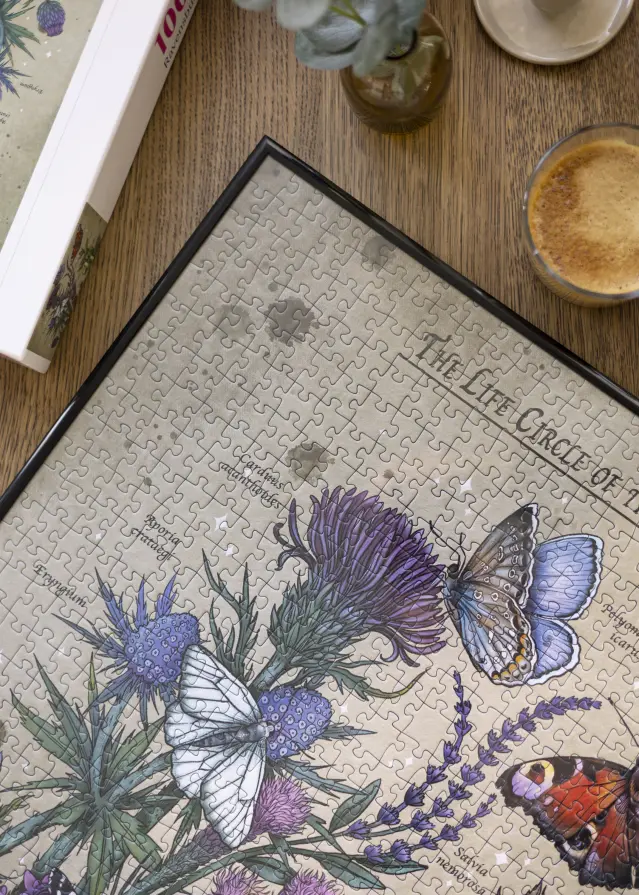 Palapelikehys Musta 48x68,5 cm