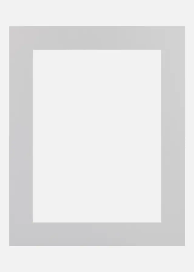 Passepartout Glacier (Valkoinen keskus) 15x20 cm (9x14)