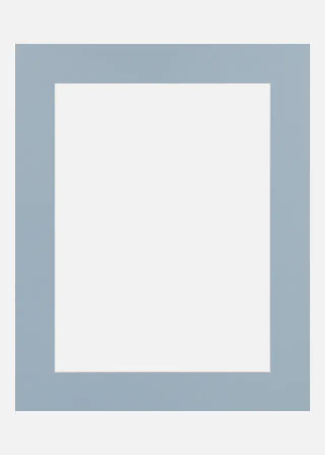 Passepartout In A Fog (Valkoinen keskus) 15x20 cm (9x14)