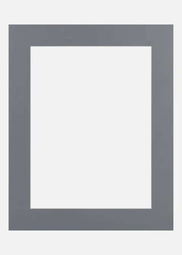 Passepartout Steel Drum (Valkoinen keskus) 15x20 cm (9x14)