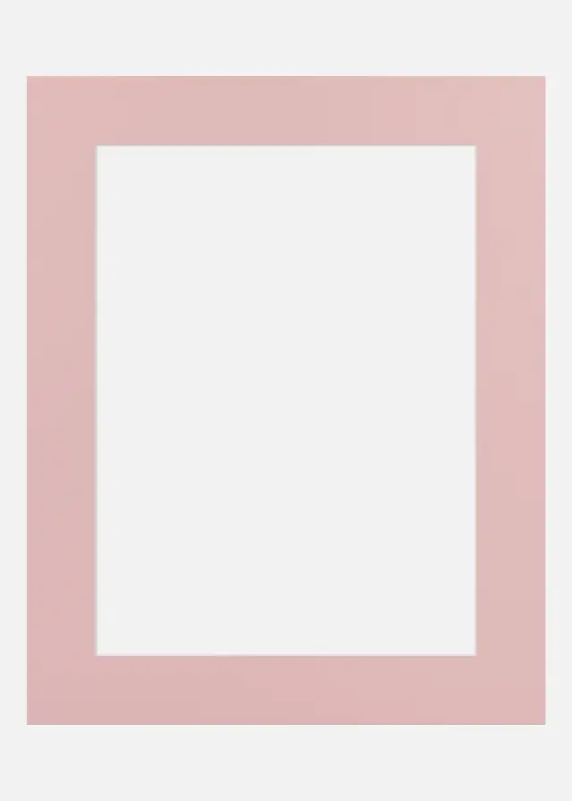 Passepartout Cotton Candy (Valkoinen keskus) 30x40 cm (19x29)