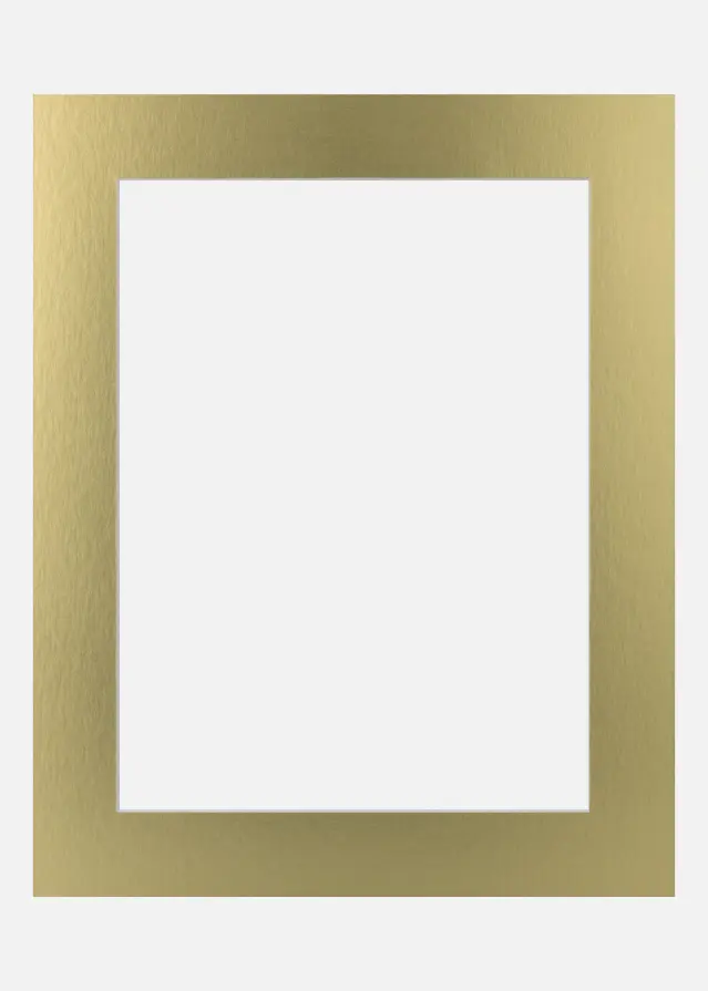 Passepartout Sun Metal (Valkoinen keskus) 20x20 cm (14x14)