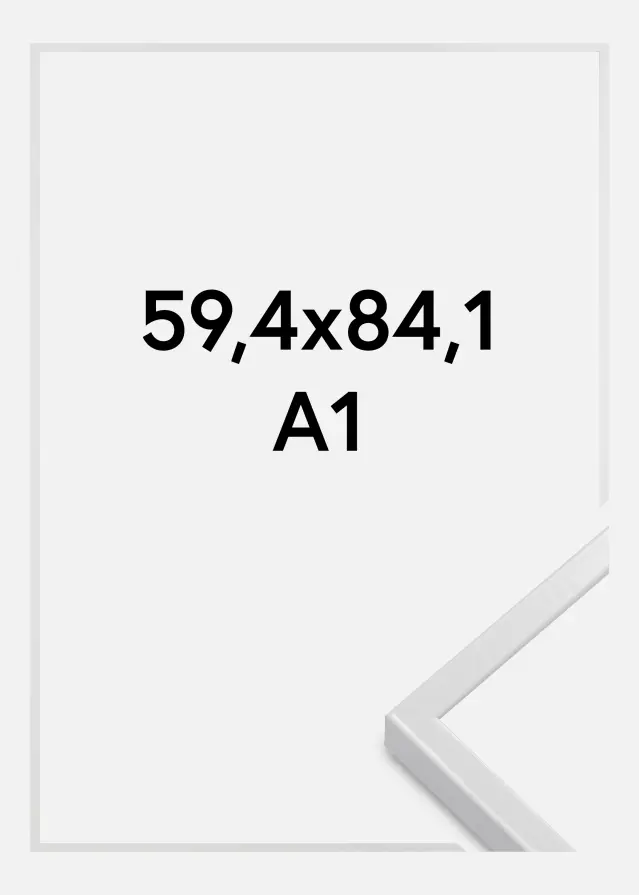Kehys Chair Valkoinen 59,4x84,1 cm (A1)