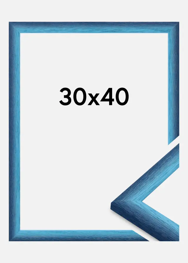 Kehys Cornwall Akryylilasi Tummansininen 30x40 cm