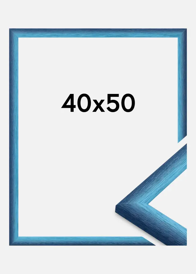 Kehys Cornwall Akryylilasi Tummansininen 40x50 cm