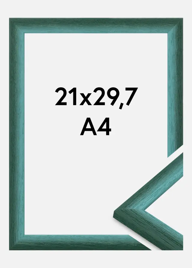 Kehys Cornwall Akryylilasi Tummanvihreä 21x29,7 cm (A4)