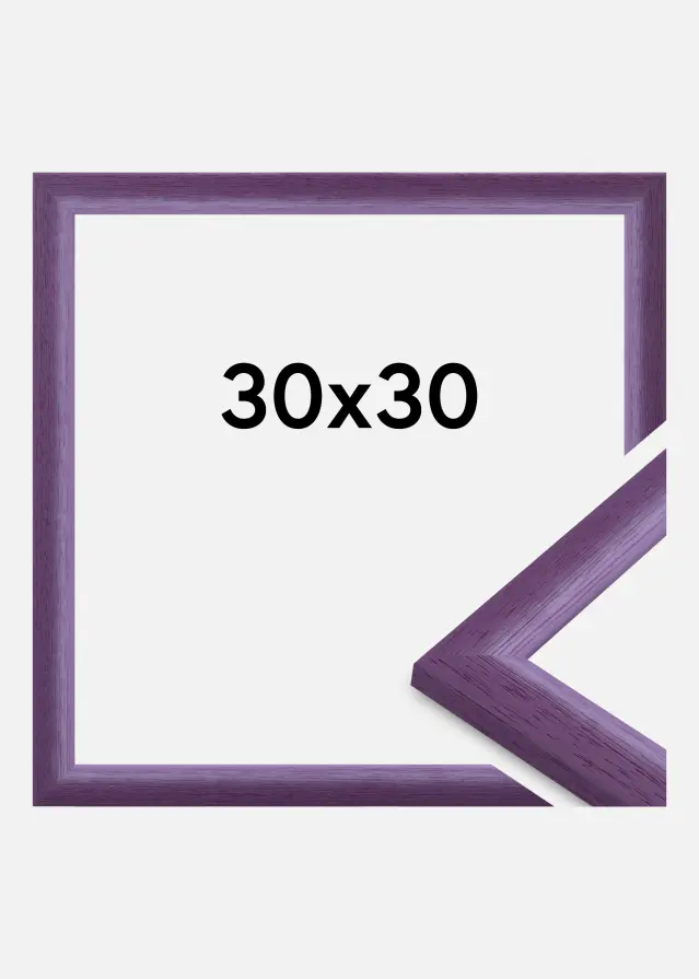 Kehys Cornwall Akryylilasi Lila 30x30 cm