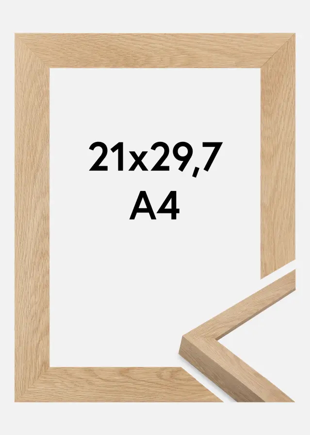 Kehys Wells Akryylilasi Tammi 21x29.7 cm (A4)
