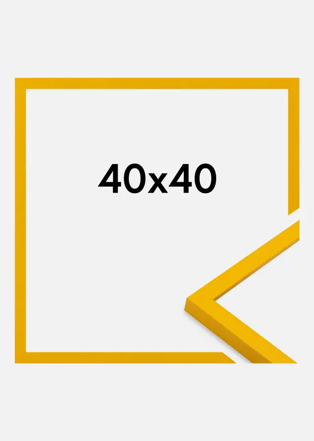 Kehys Kent Akryylilasi Kulta 40x40 cm