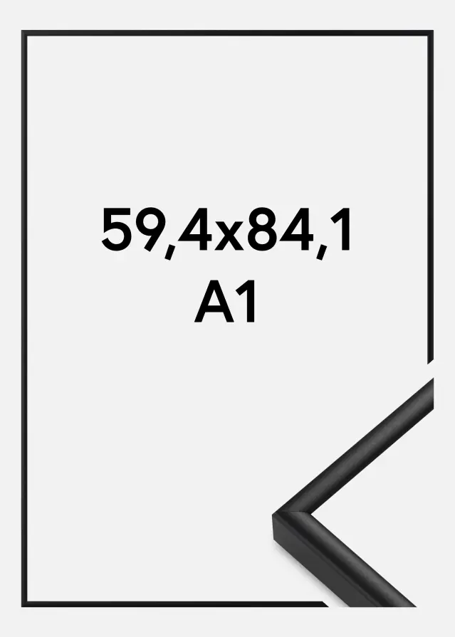 Kehys Nielsen Premium Classic Matta Musta 59,4x84,1 cm (A1)