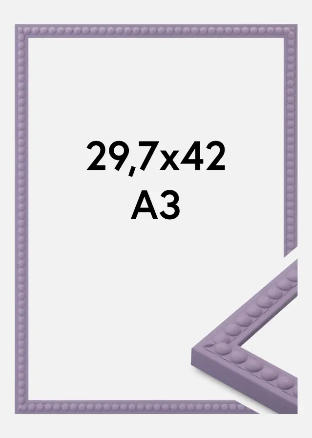 Kehys Perla Akryylilasi Violetti 29,7x42 cm (A3)