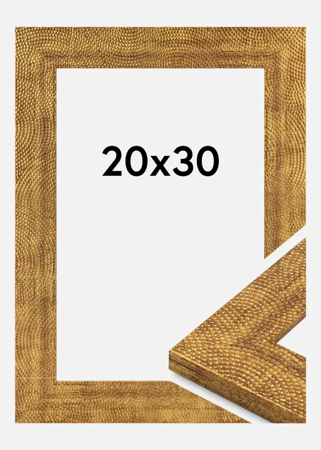 Kehys Linea Akryylilasi Kulta 20x30 cm