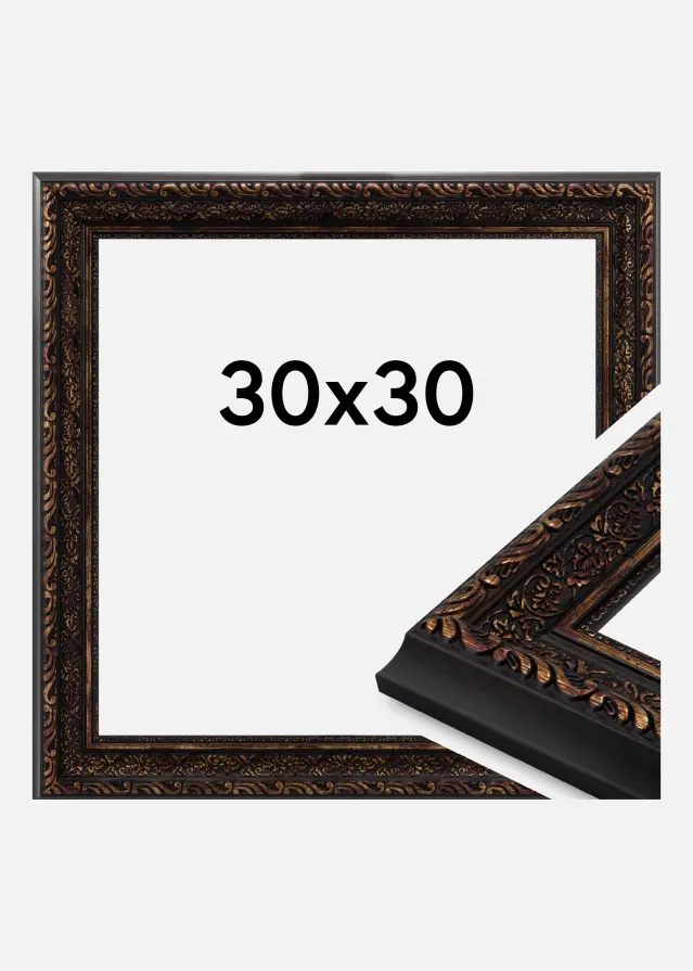 Kehys Imperial Akryylilasi Kulta 30x30 cm