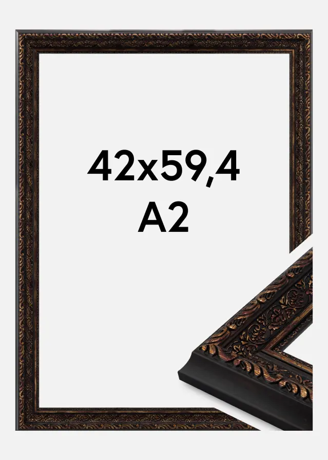 Kehys Imperial Akryylilasi Kulta 42x59,4 cm (A2)