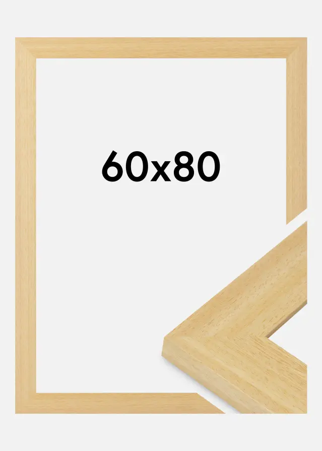 Kehys Pembrokeshire Akryylilasi Tammi 60x80 cm