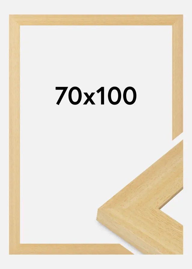 Kehys Pembrokeshire Akryylilasi Tammi 70x100 cm