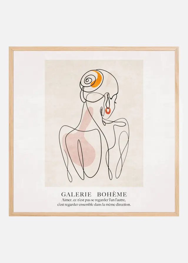 Elegant Silhouette Juliste