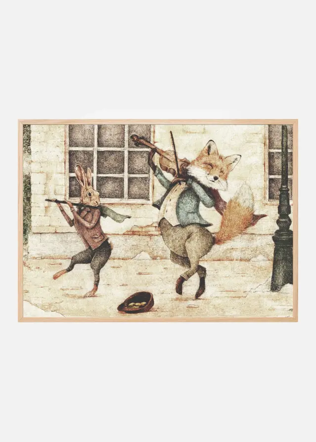 Street Musicians Juliste