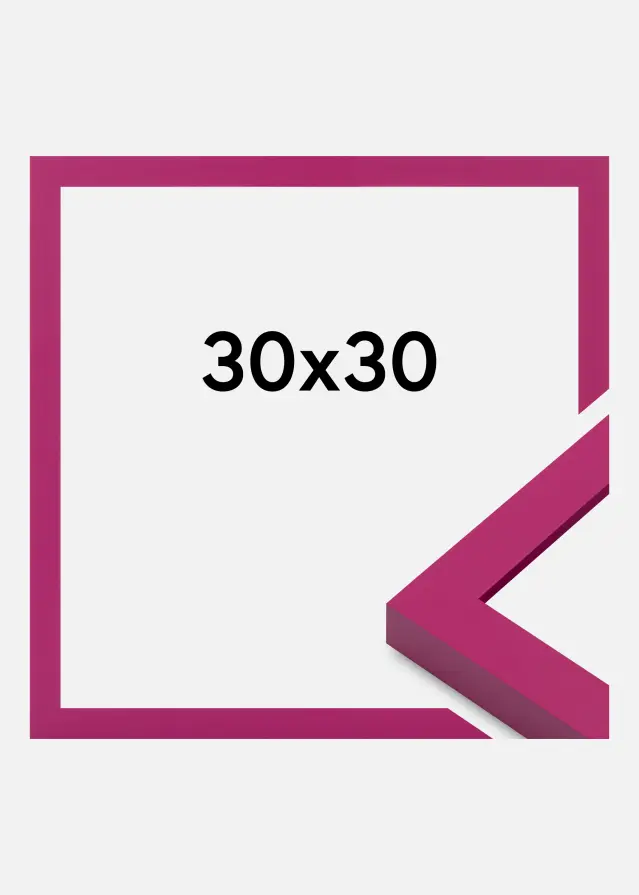 Kehys Selection Akryylilasi Bubblegum Pink 30x30 cm