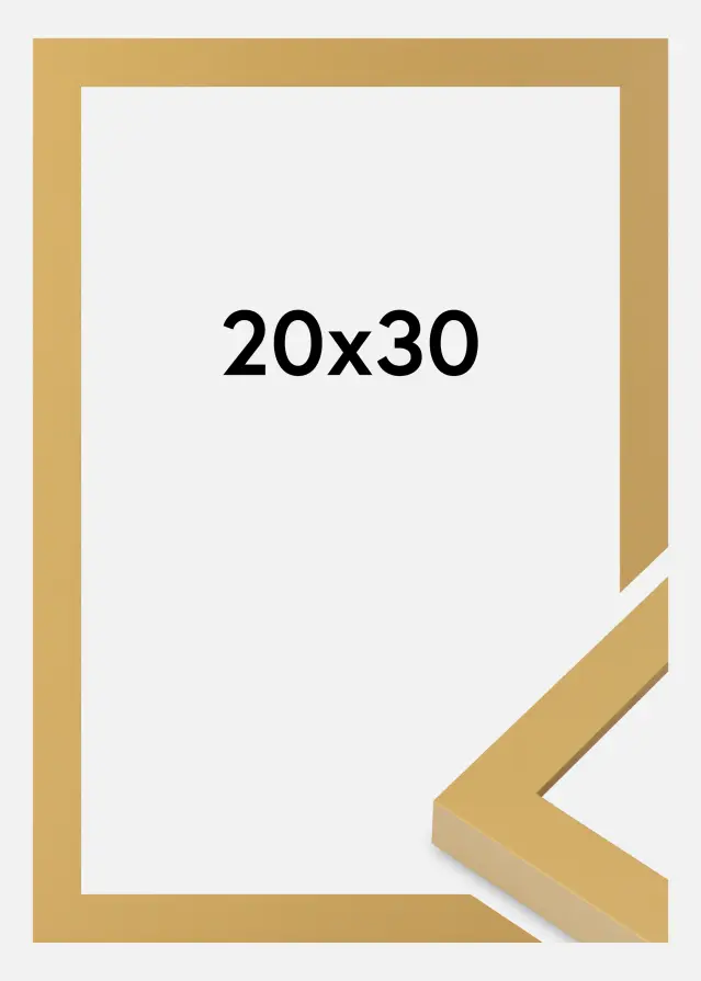 Kehys Selection Akryylilasi Corn Yellow 20x30 cm