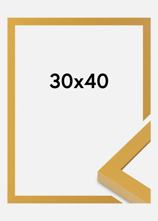 Kehys Selection Akryylilasi Pineapple Yellow 30x40 cm