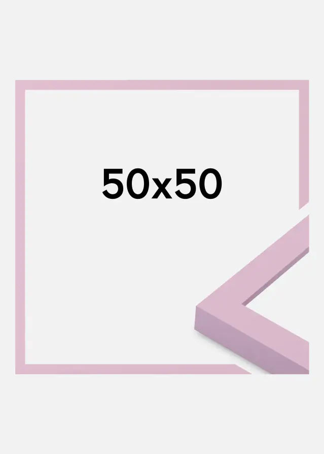 Kehys Selection Akryylilasi Pink 50x50 cm
