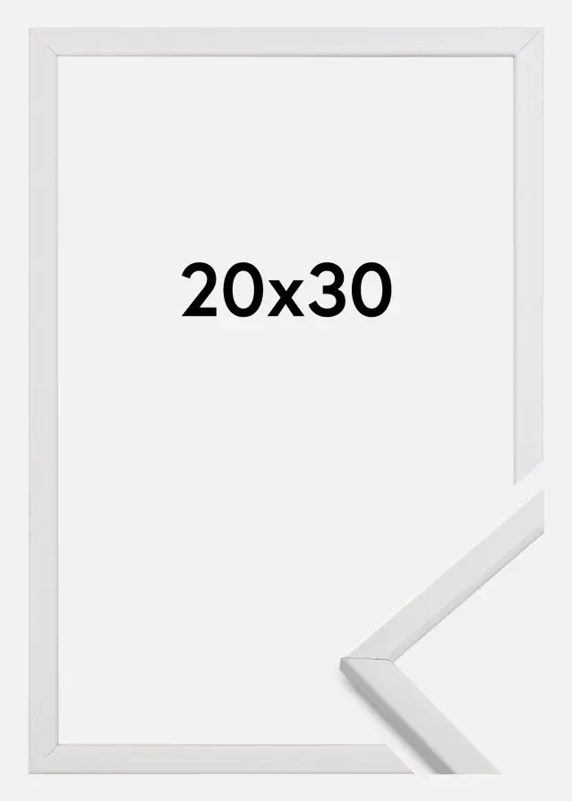 Kehys Galant Akryylilasi Valkoinen 20x30 cm