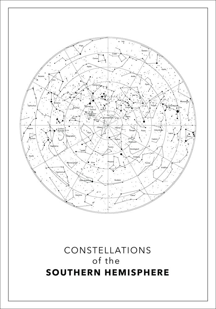 Southern hemisphere Juliste