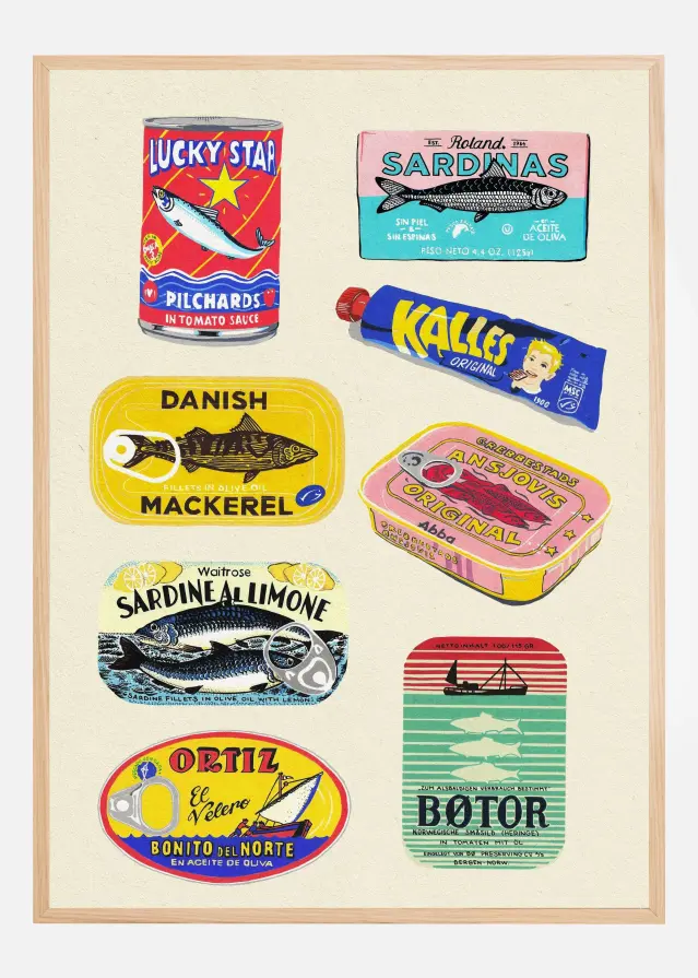 Canned Fish Juliste