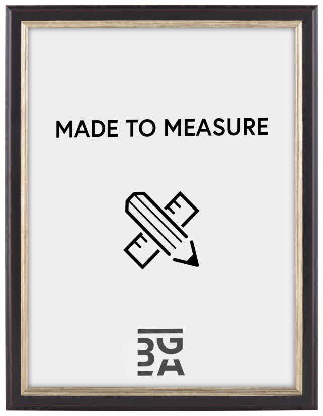 Kehys Nyhyttan Ruskea / Hopea - Omat mitat