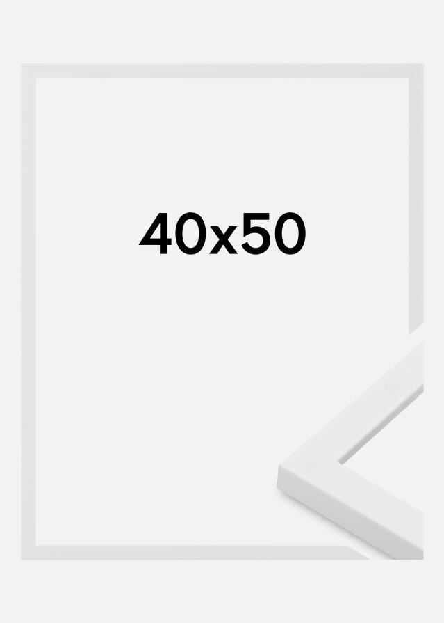 Kehys Oban Akryylilasi Valkoinen 40x50 cm