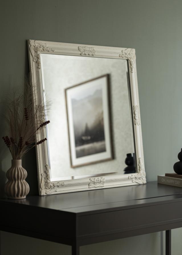 Peili Bologna Valkoinen 80x80 cm