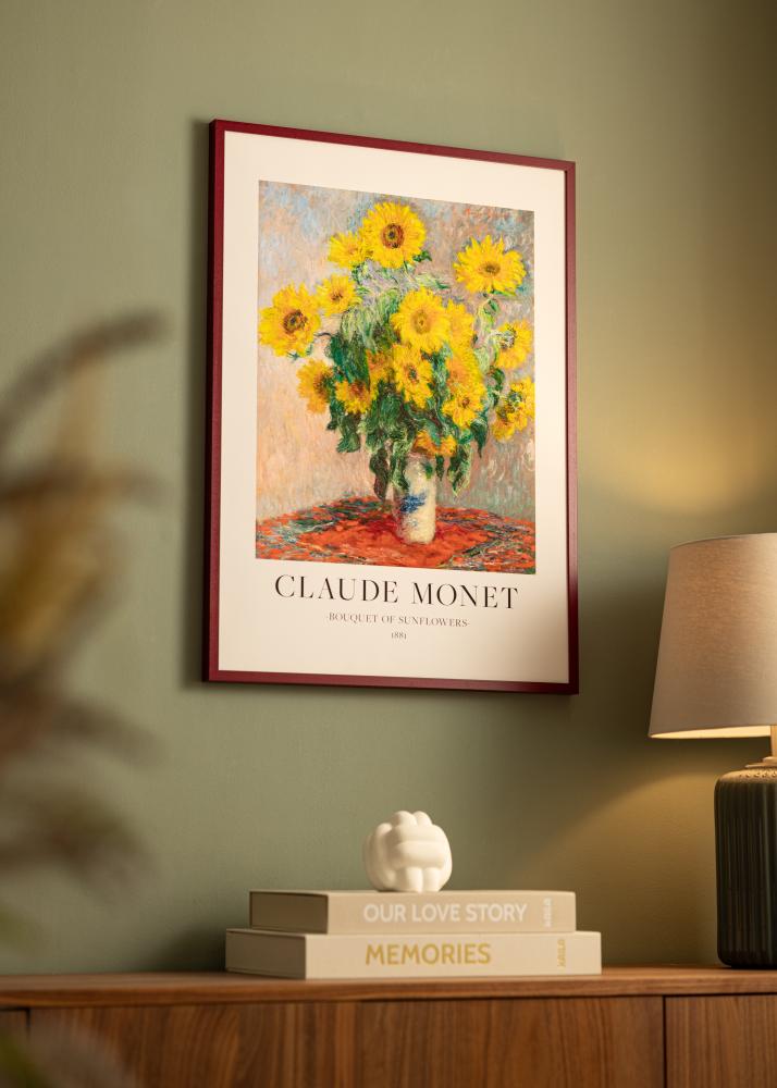 Colorful Akryylilasi Punainen 60x80 cm