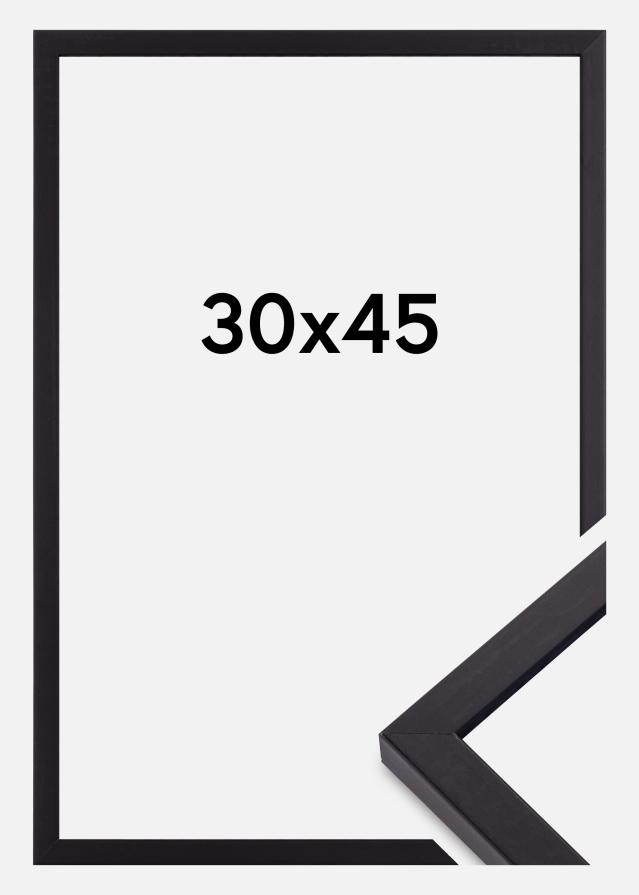 Valokuvakehys Torrance Matta heijastamaton lasi Musta 30x45 cm