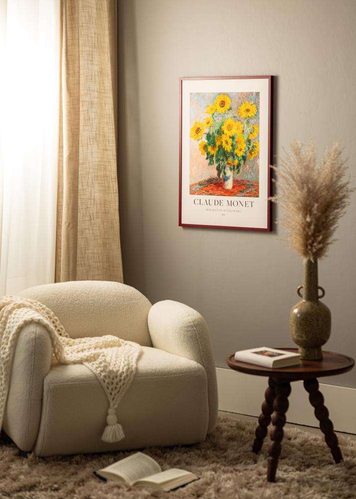 Colorful Akryylilasi Punainen 60x80 cm